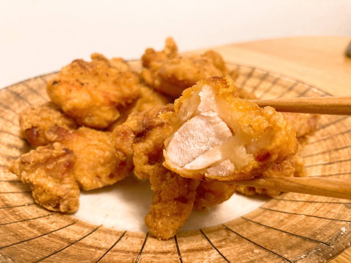 ほんのり醤油味によって食欲が加速!