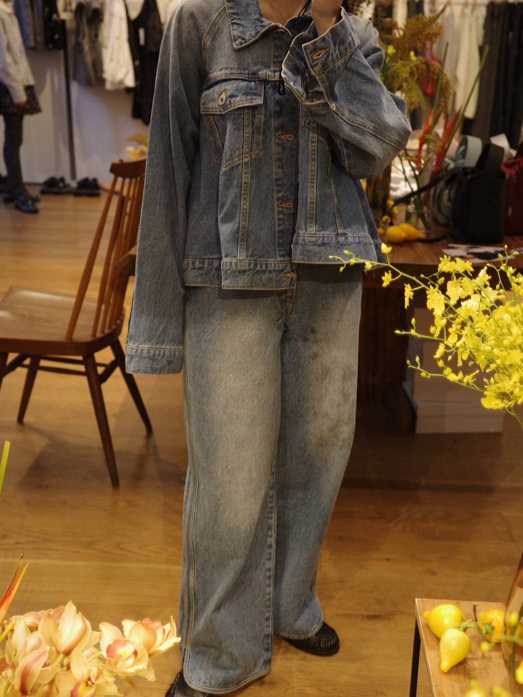 デニムセットアップ