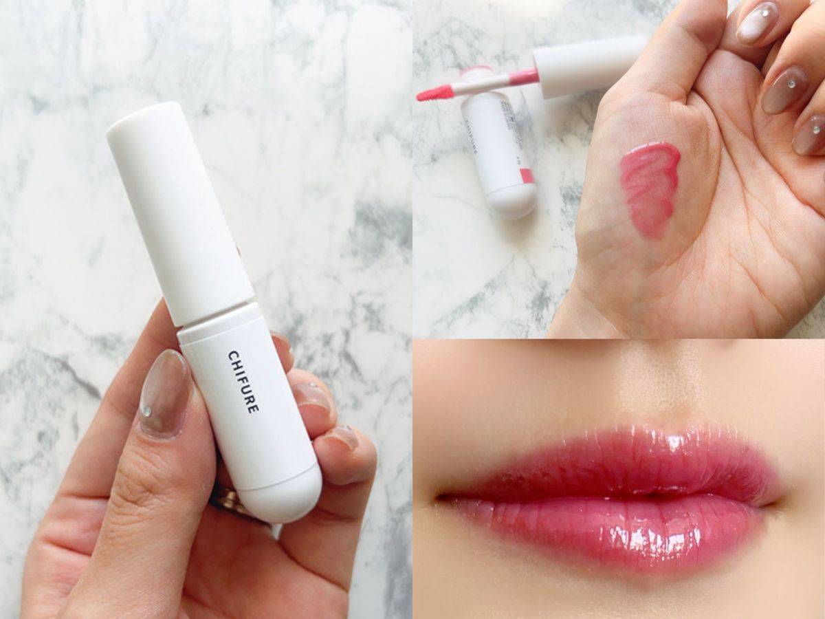 ちふれ「ティント リップ ジェル」214 ローズ系