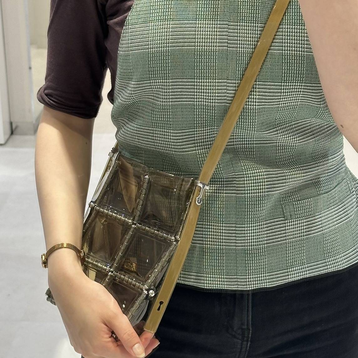 「52 BY HIKARUMATSUMURA」のPVCバッグ