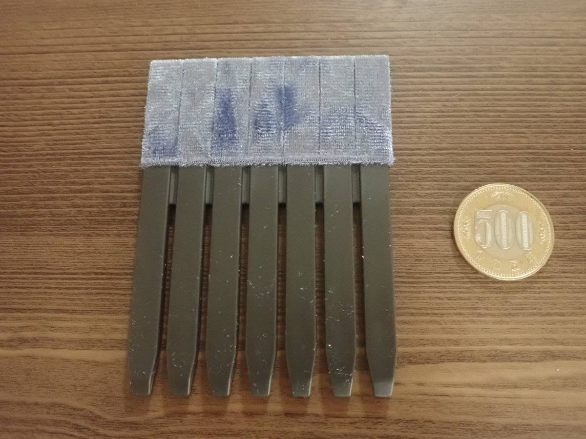 ダイソーの水筒すき間洗いスティック(落ち落ちV)