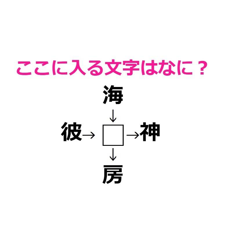 漢字穴埋め　女