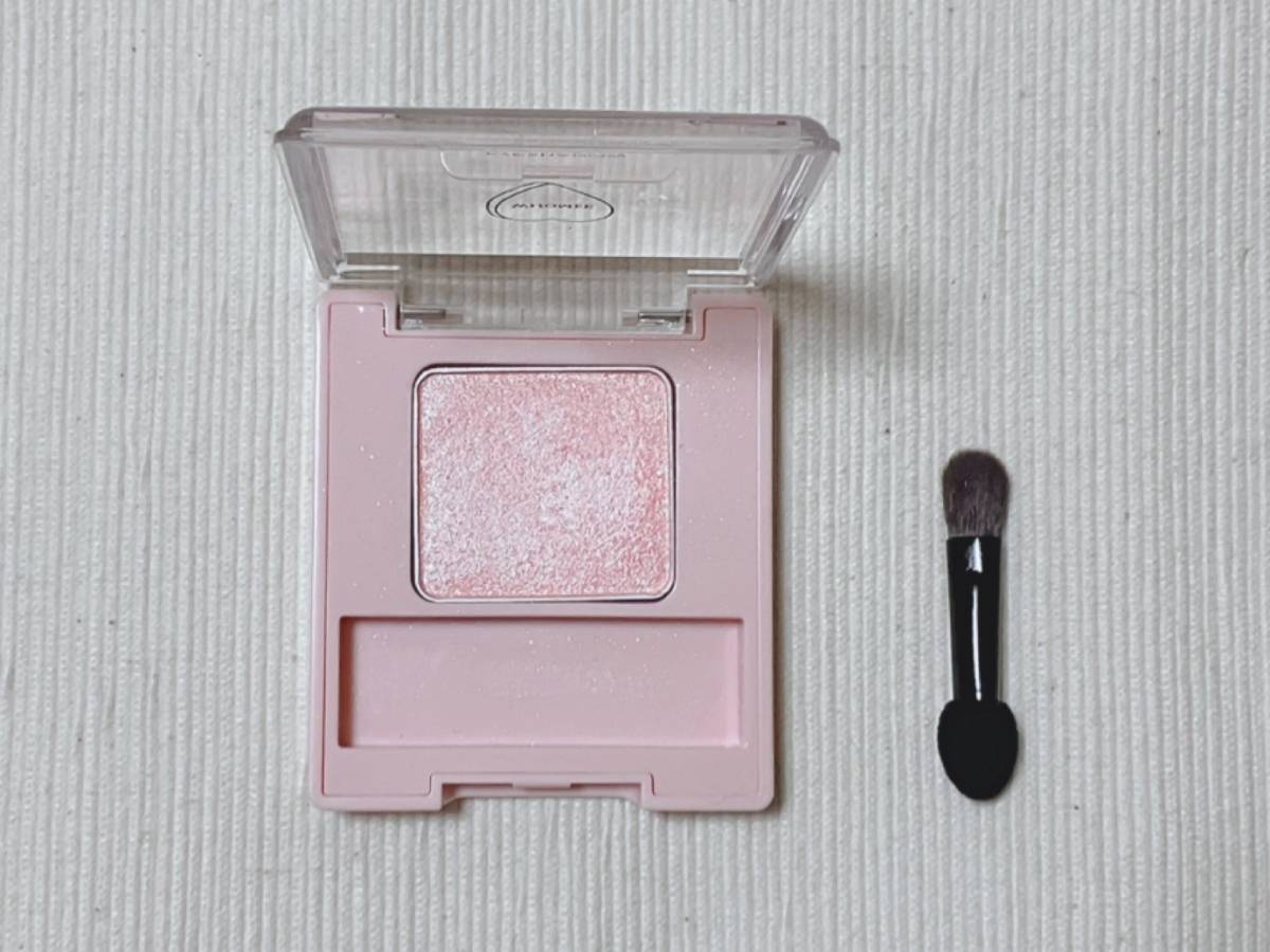 WHOMEE フーミー シングルアイシャドウ ローズタンドル 本体 付属ブラシチップ