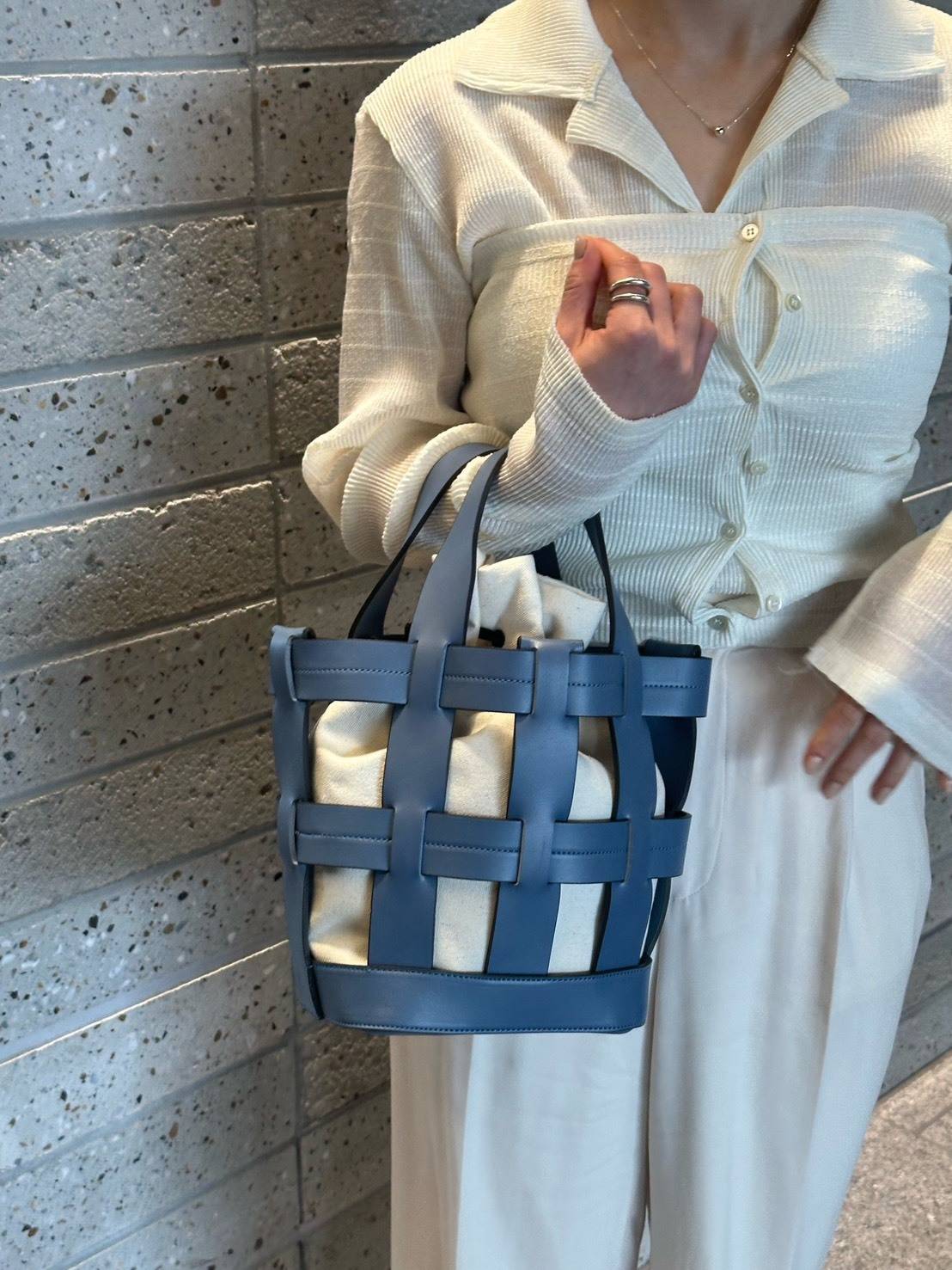BLUE×PALANG かごバッグ LIGHT_残り1点】WOVEN BASKET BAG（3color） – BLUE×PALANG