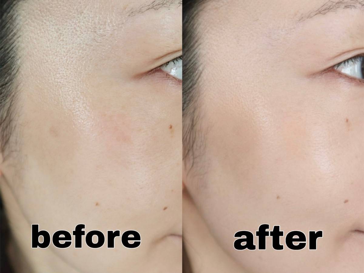 UVイデア XL プロテクショントーンアップ before/after