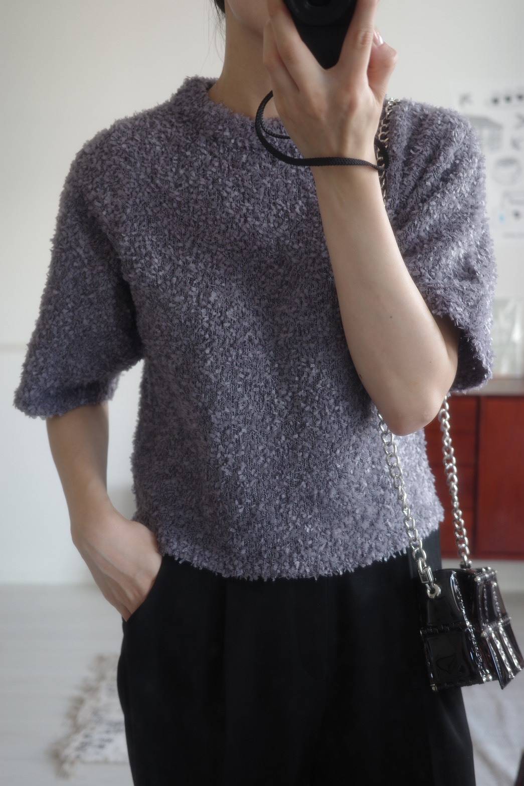 「Donoban」のハーフスリーブニット