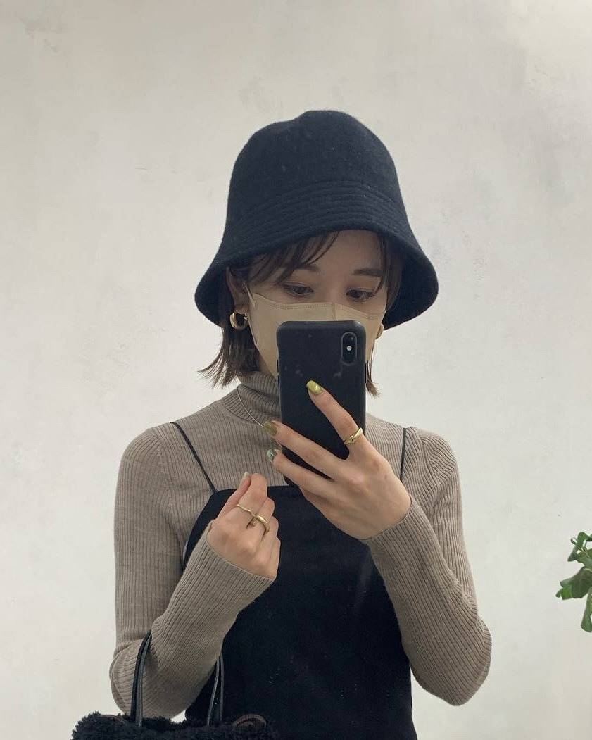 バケットハット着画