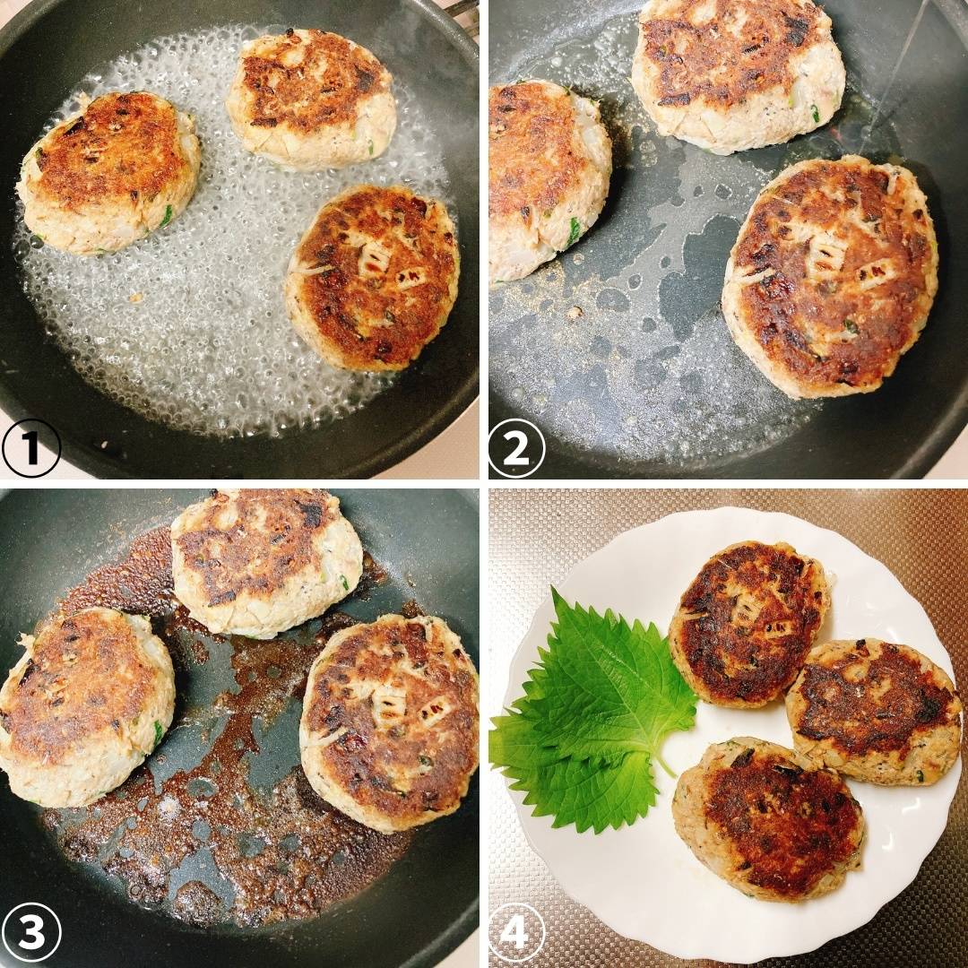 キョクヨー公式の「「さば水煮」缶でさばバーグ」のレシピ