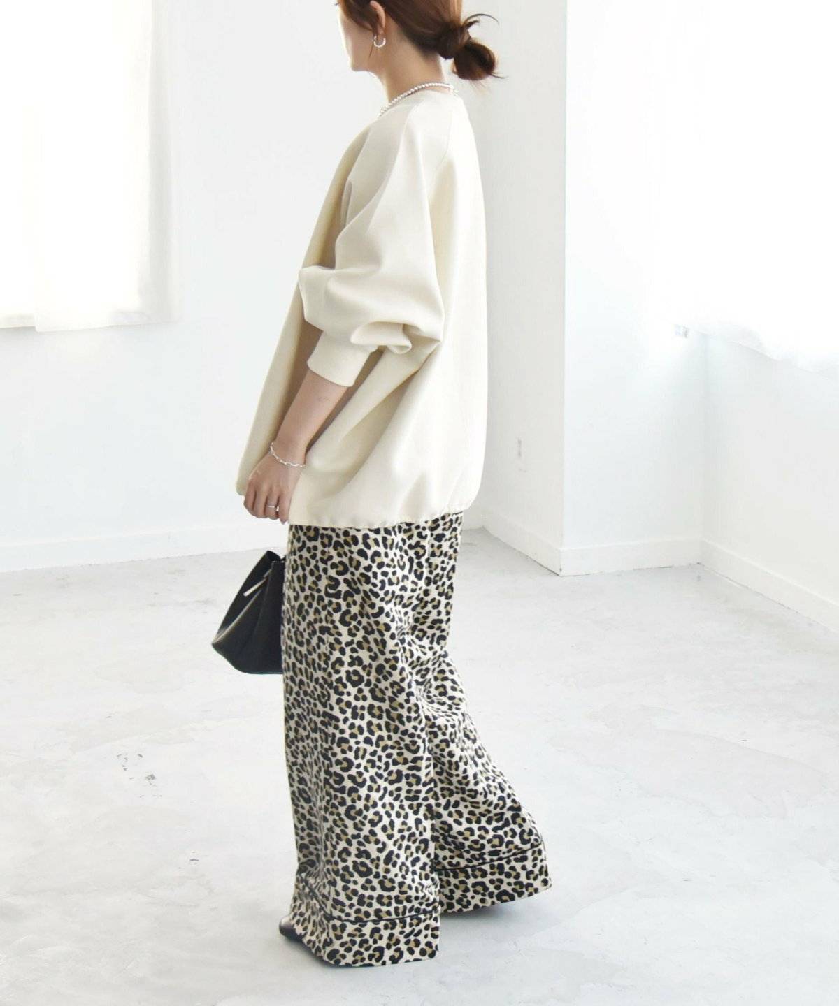 冬コーデの女性