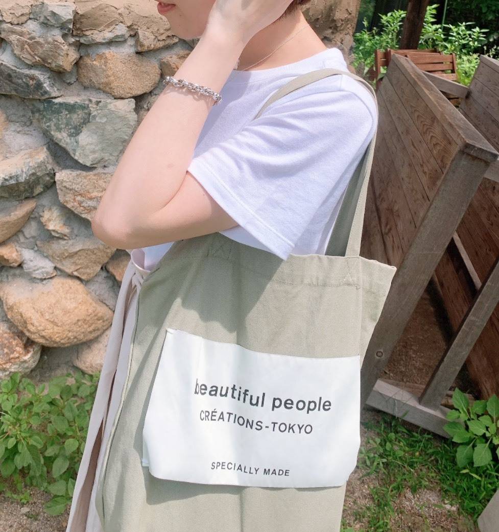 「beautiful people」のトートバッグ