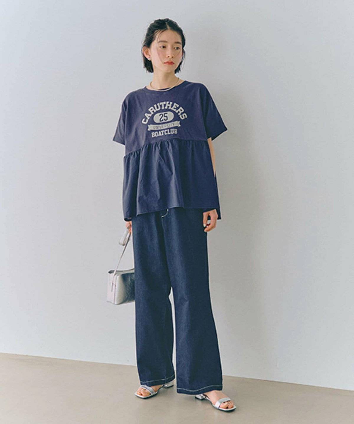 ワイドパンツを使ったコーデ