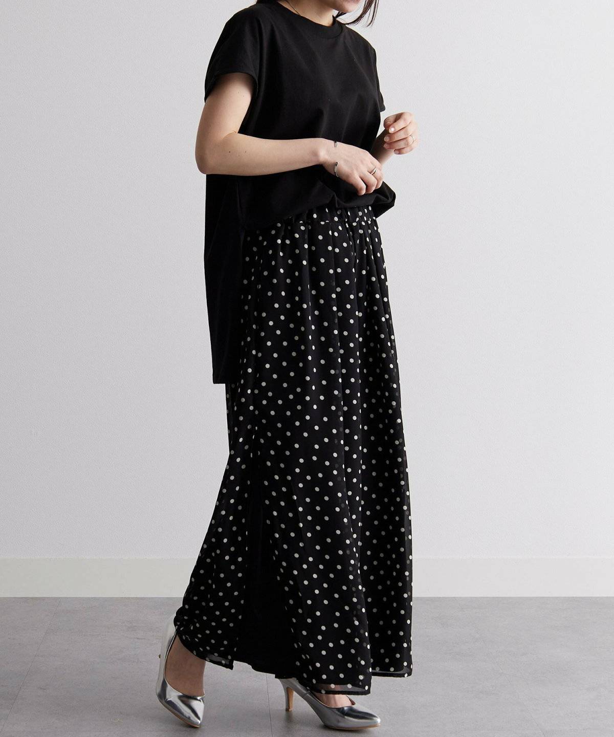 ワイドパンツを使ったコーデ