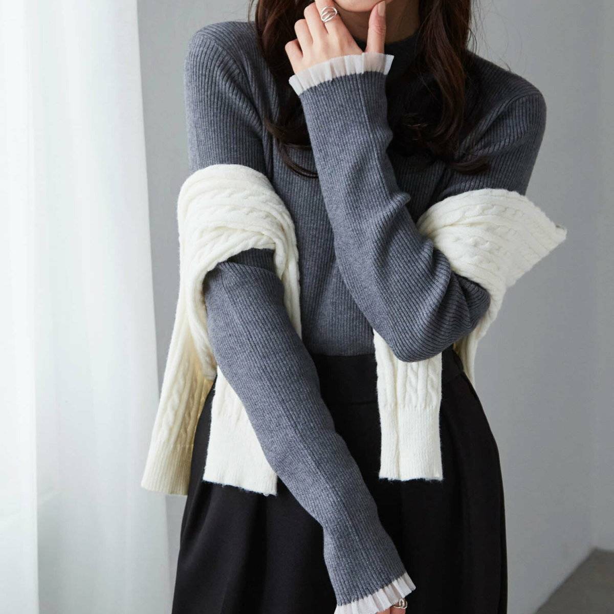 モノトーンコーデ