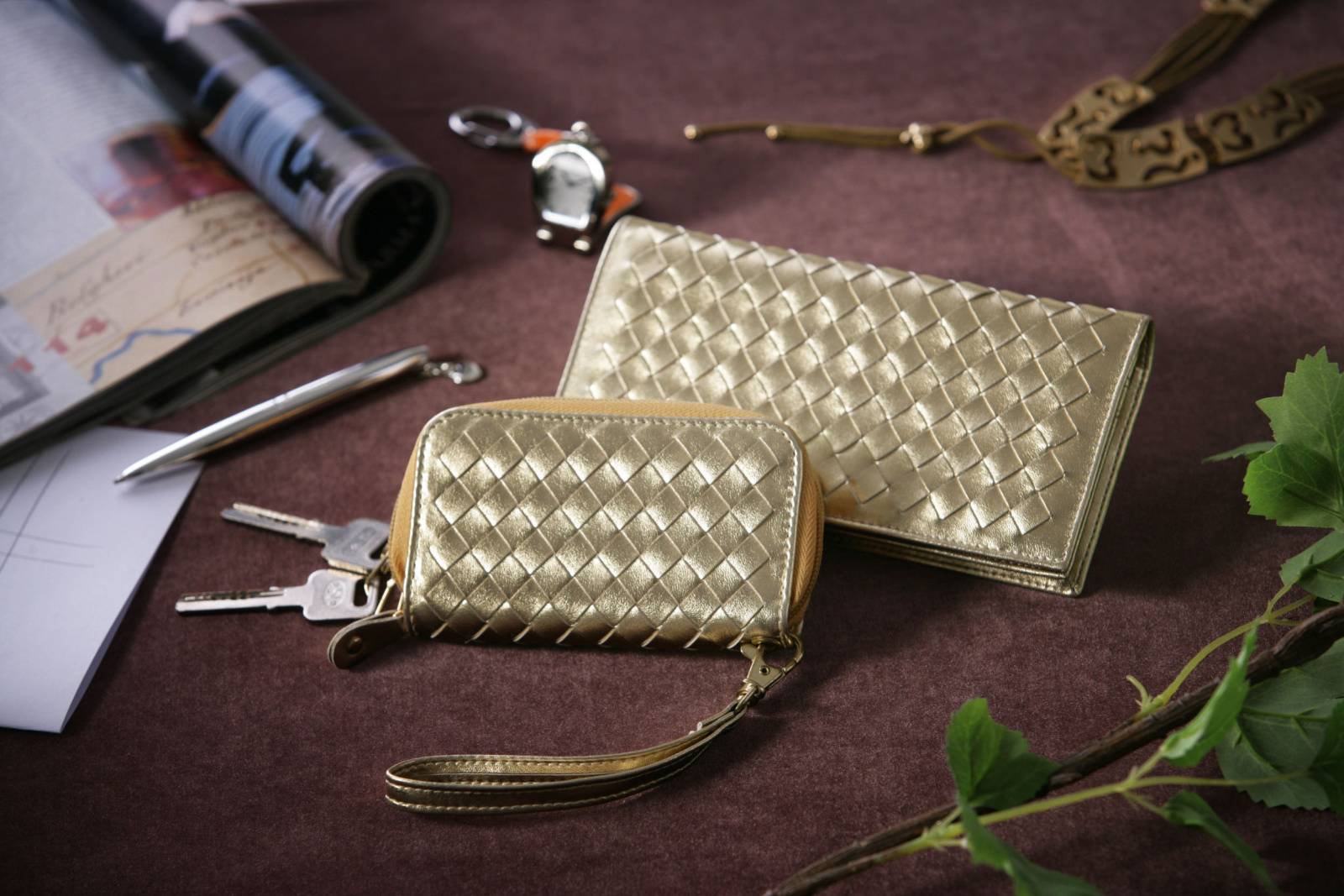 健康運　上がる　財布　型崩れしていない