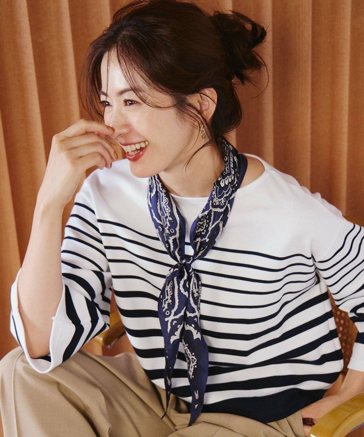 お団子とバンダナ