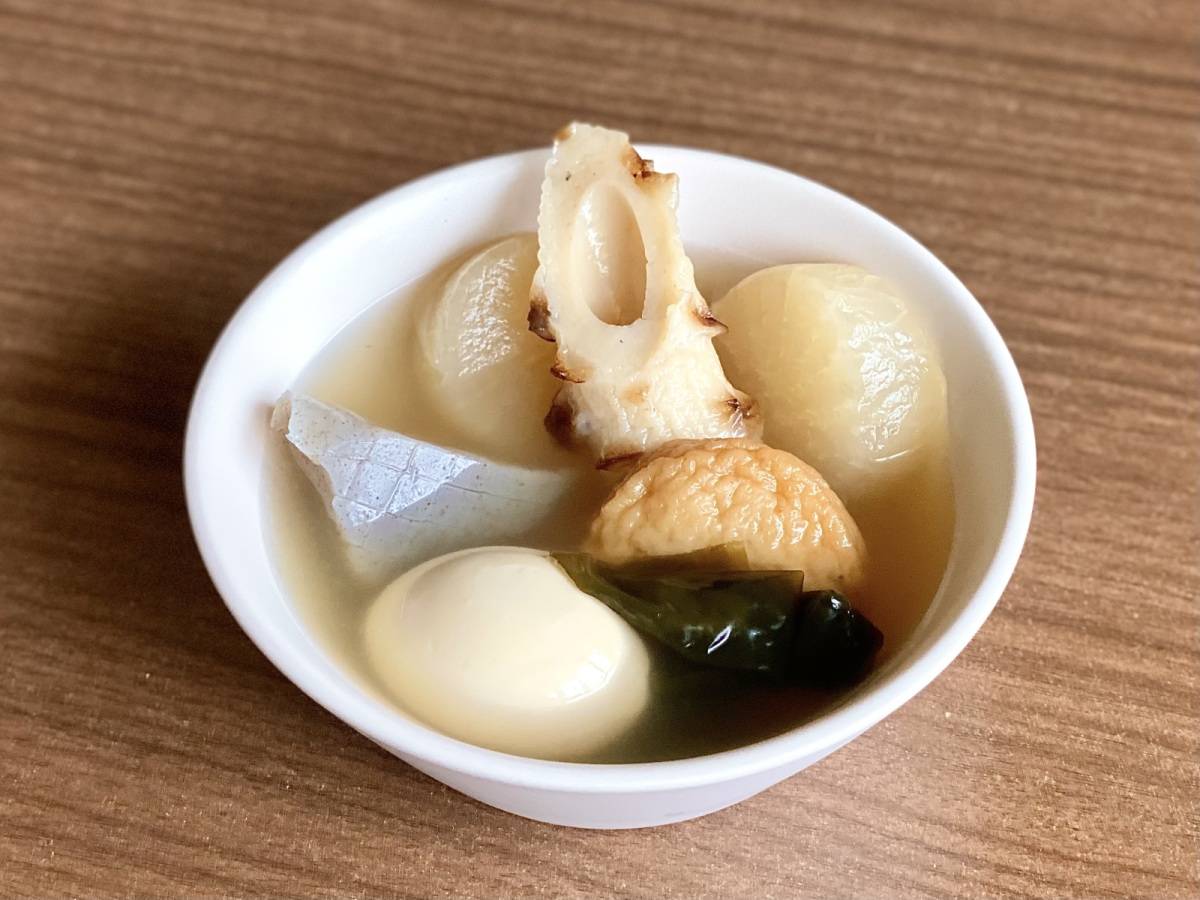 5分ほど温めると完成！