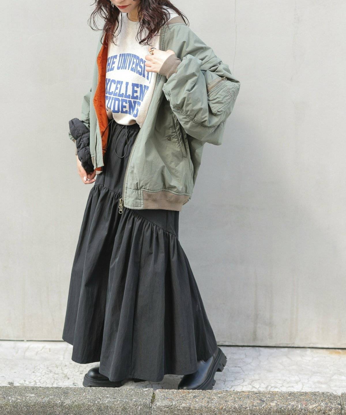 スカートコーデ