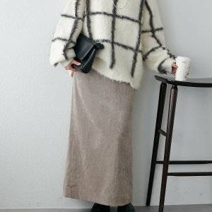  秋冬のスカートコーデ 