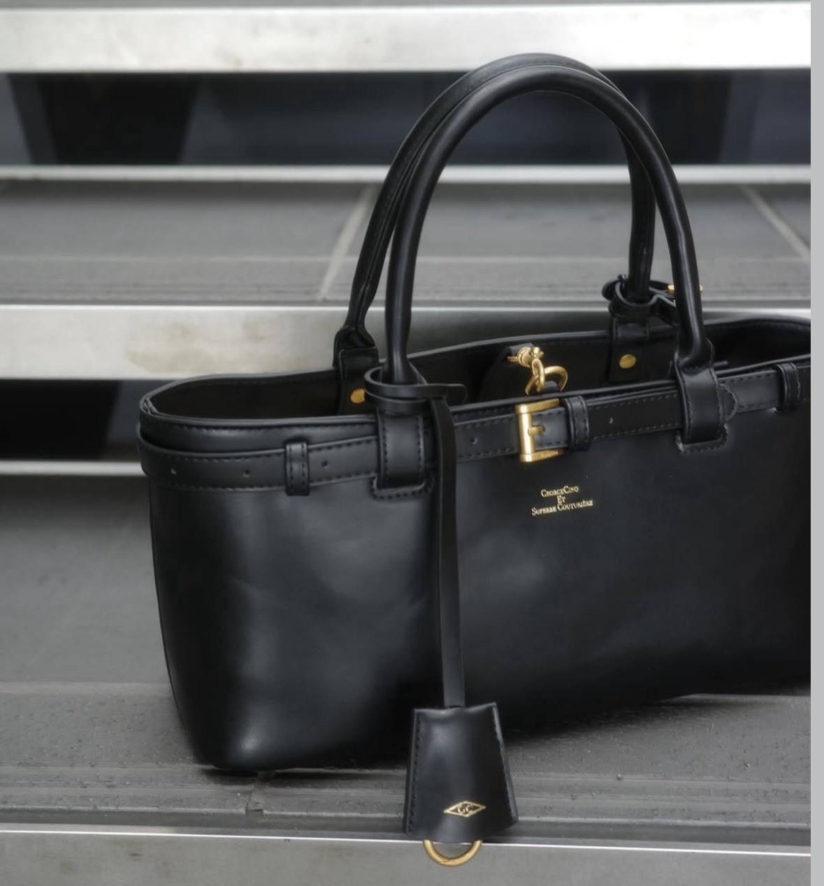 「DRAW」ベルトデザイン2WAYバッグ