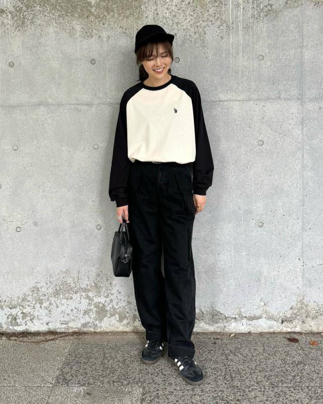 モノトーンコーデ