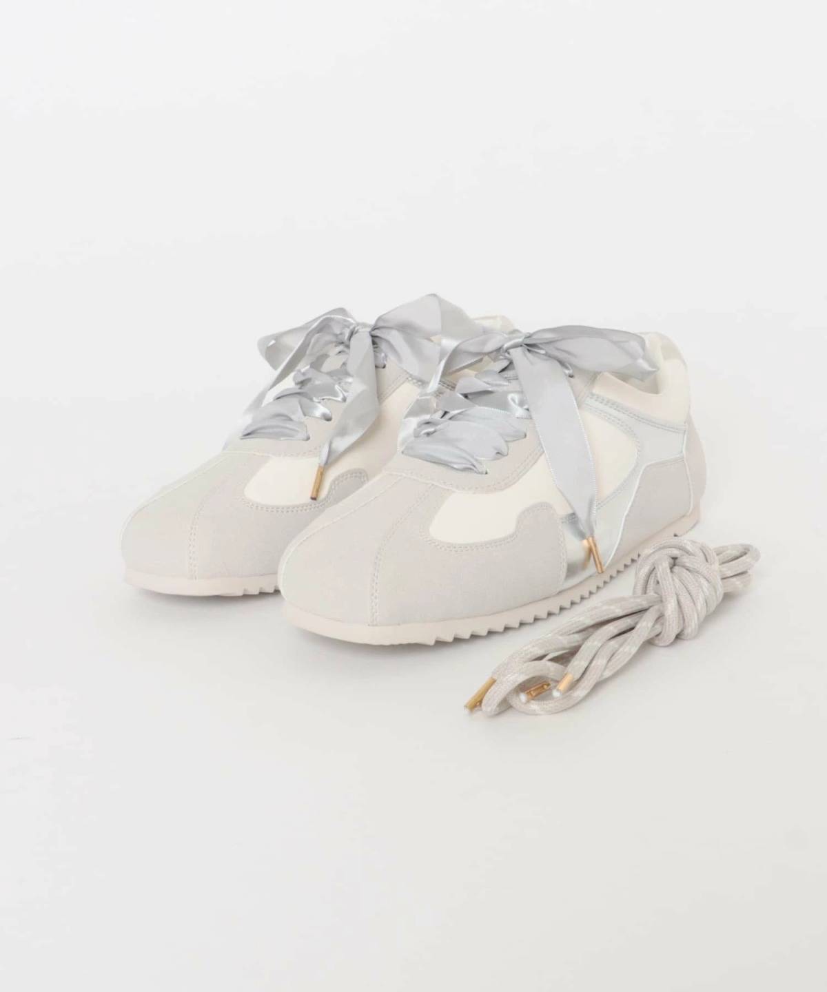 RODE SKO 2WAYリボンスニーカー