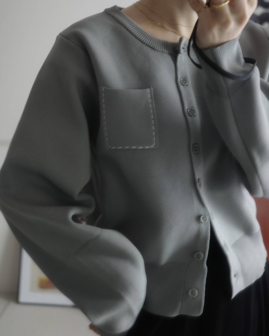 Donobanの「ミニポッケカラーカーディガン」