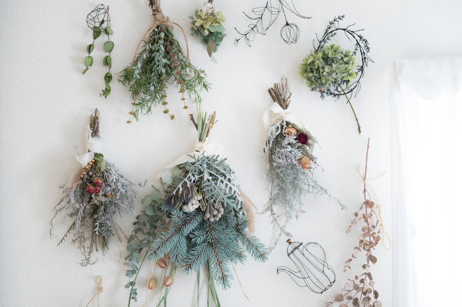 トイレ 人気運 下がる ドライフラワー