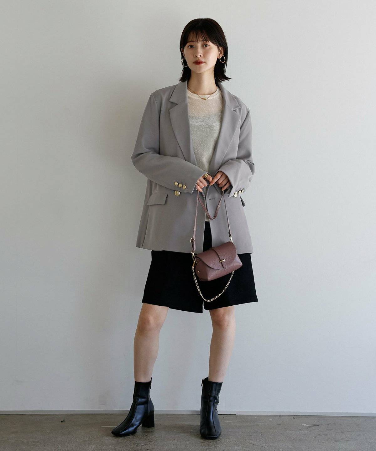 ハーフパンツコーデ