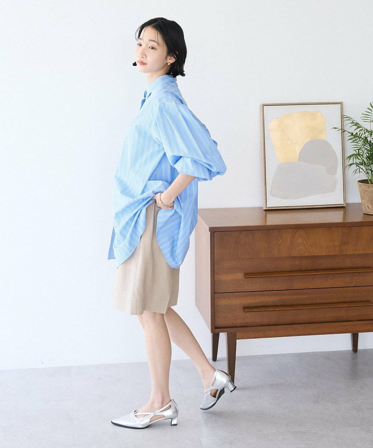 ハーフパンツコーデ