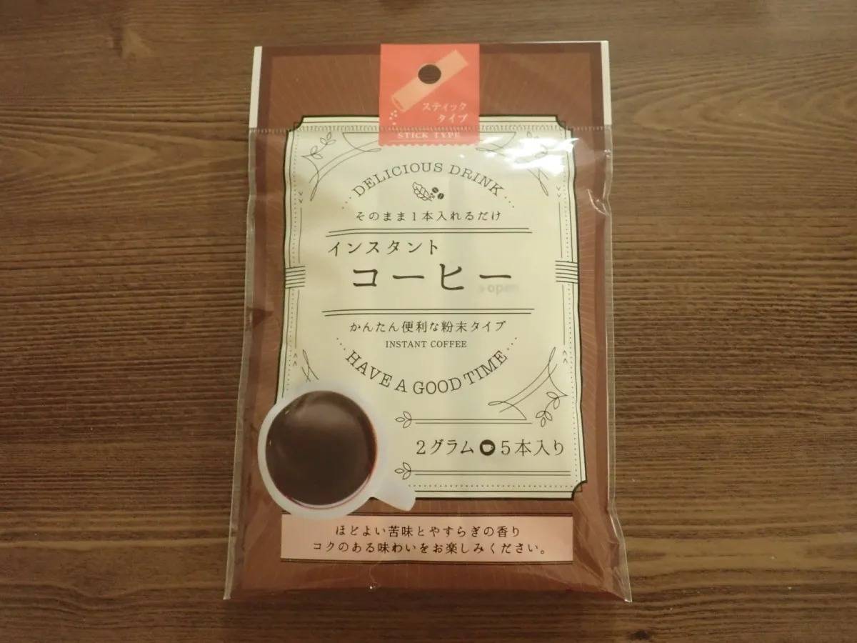 DAISO(ダイソー)：カネ松製茶 インスタントコーヒー 5本入