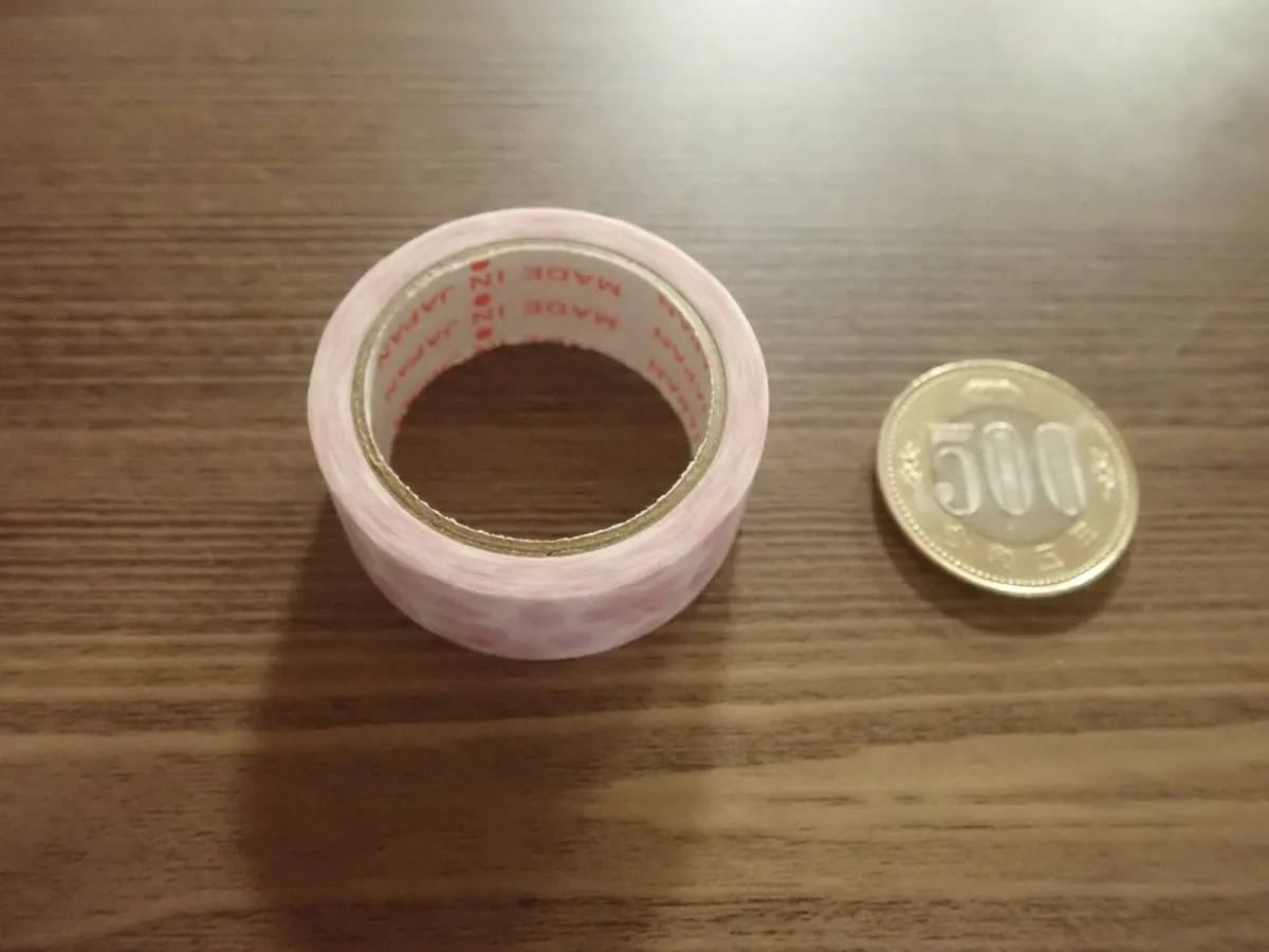 DAISO(ダイソー)：マスキングテープ(さくら)