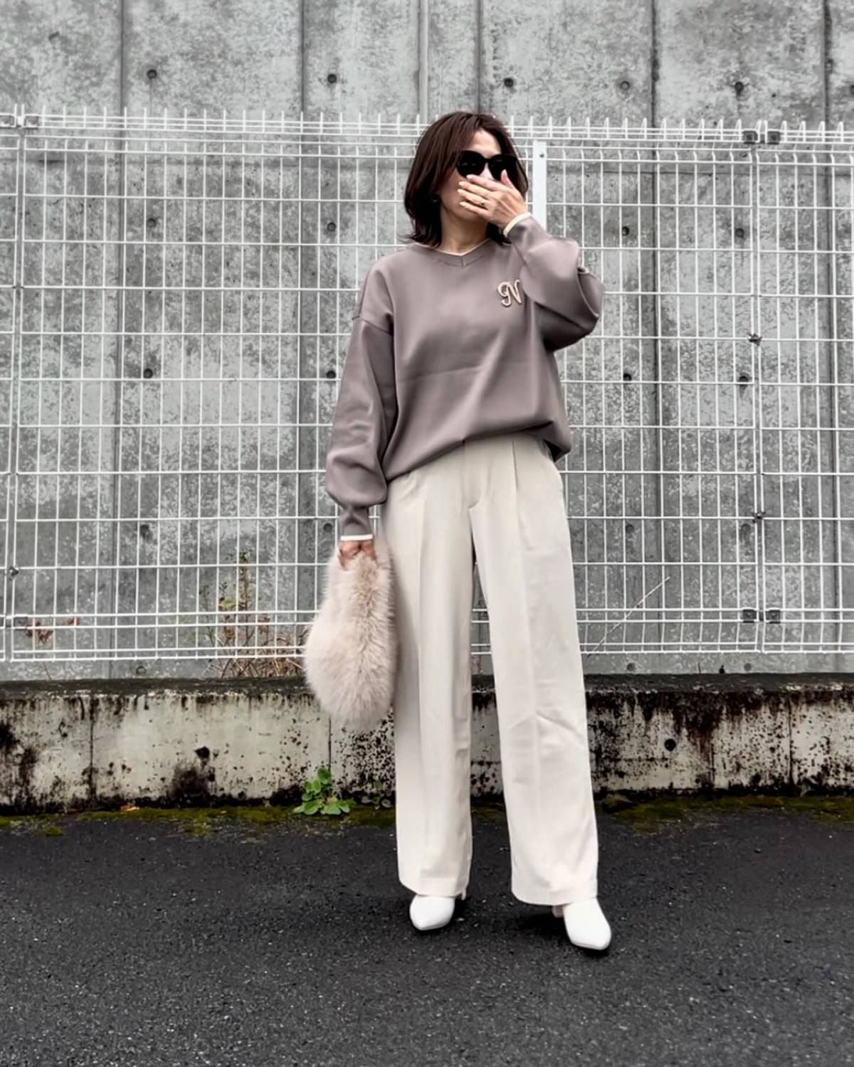 小物遣いで華やかさをプラス♡