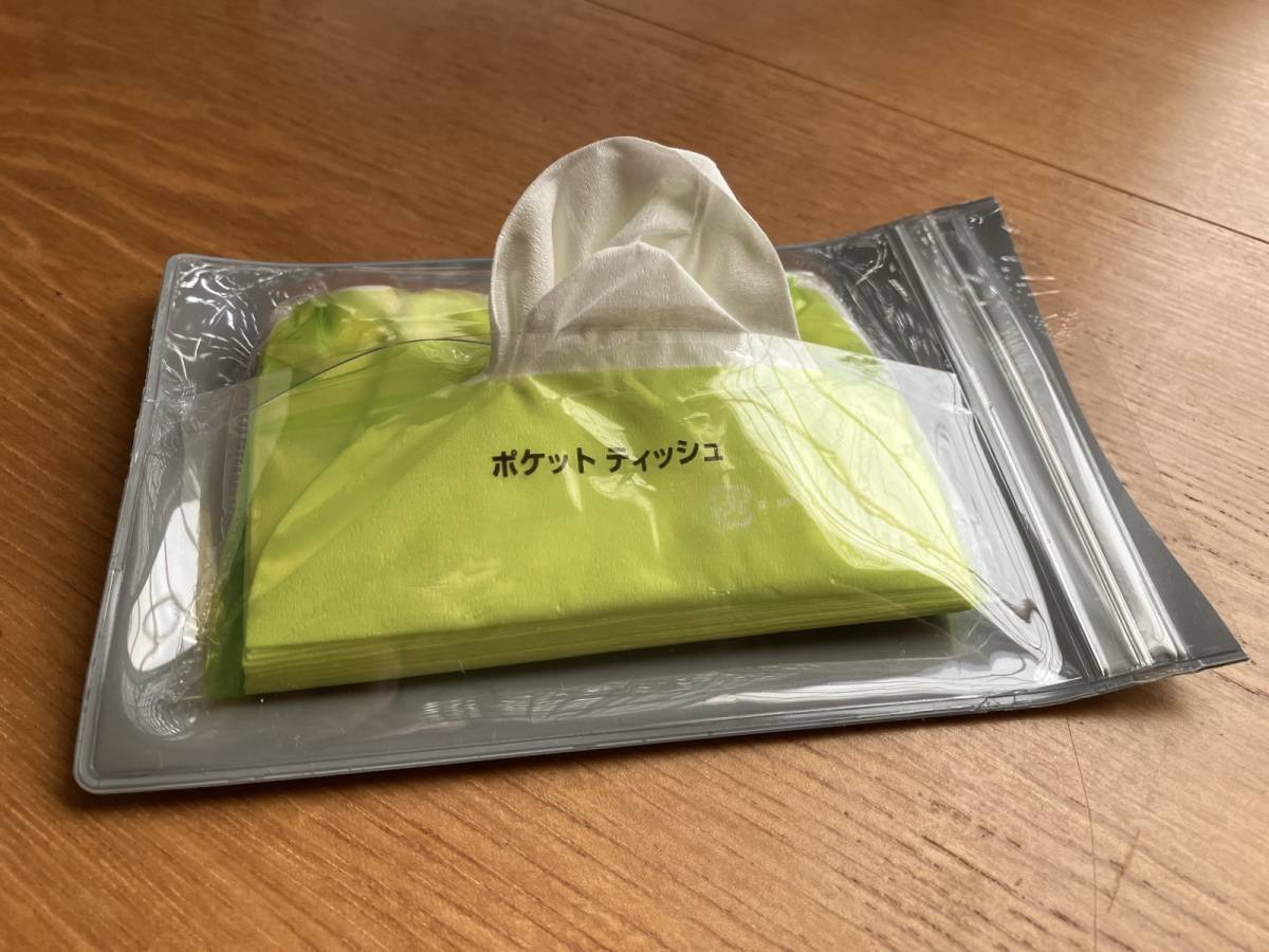 セリアのごみ入れ付きポケットティッシュケース