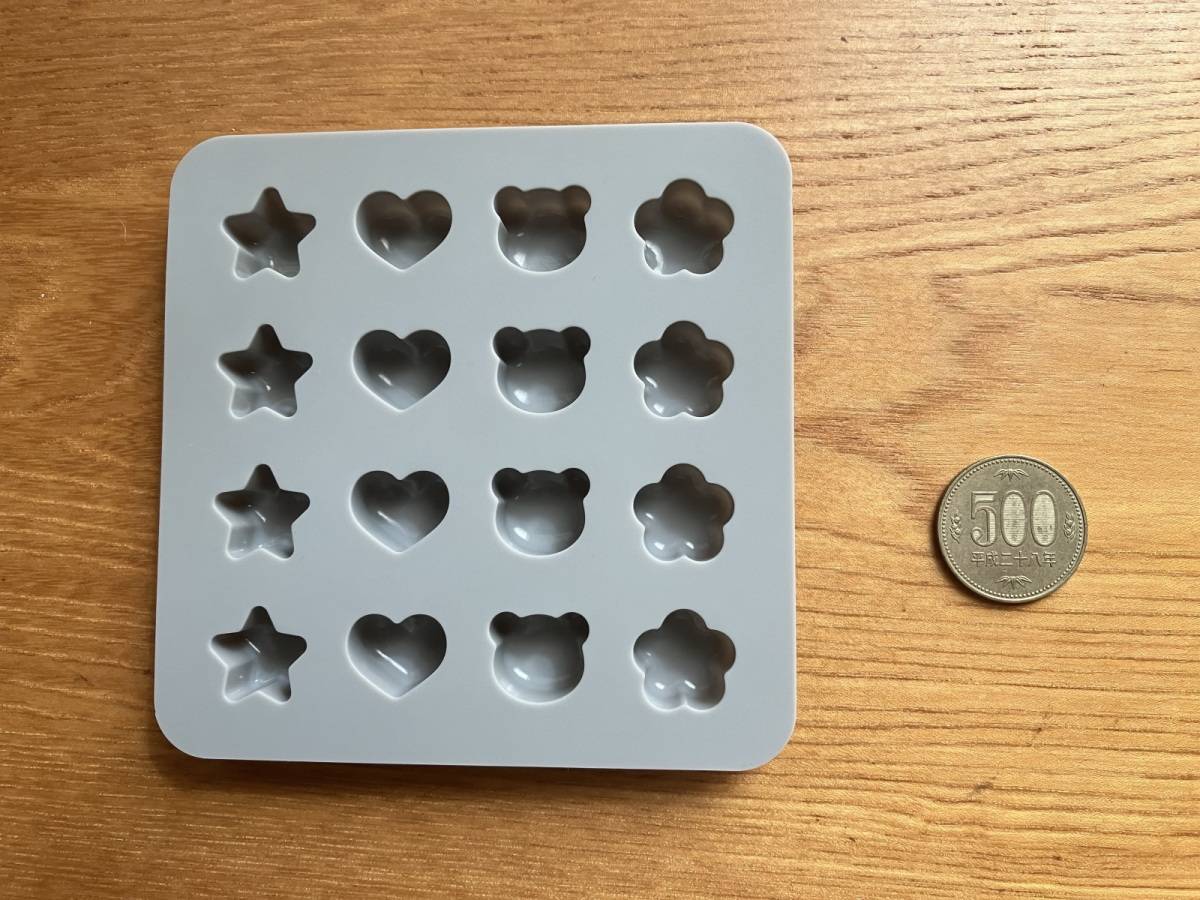 セリアのシリコーンプチモールド