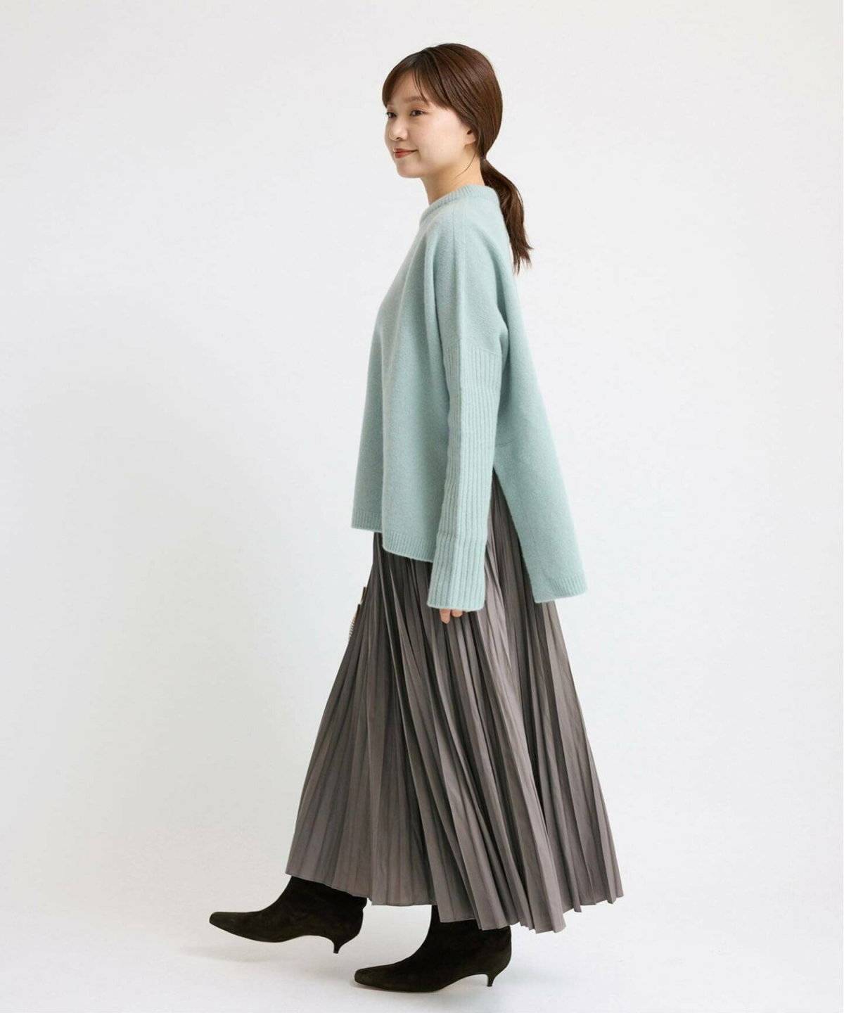 ロングスカートコーデ