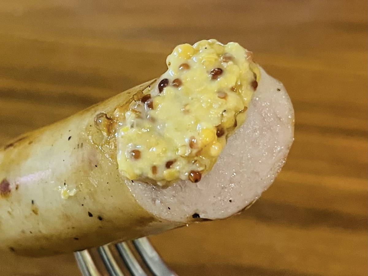 後味さっぱりの癖のないソーセージ♪