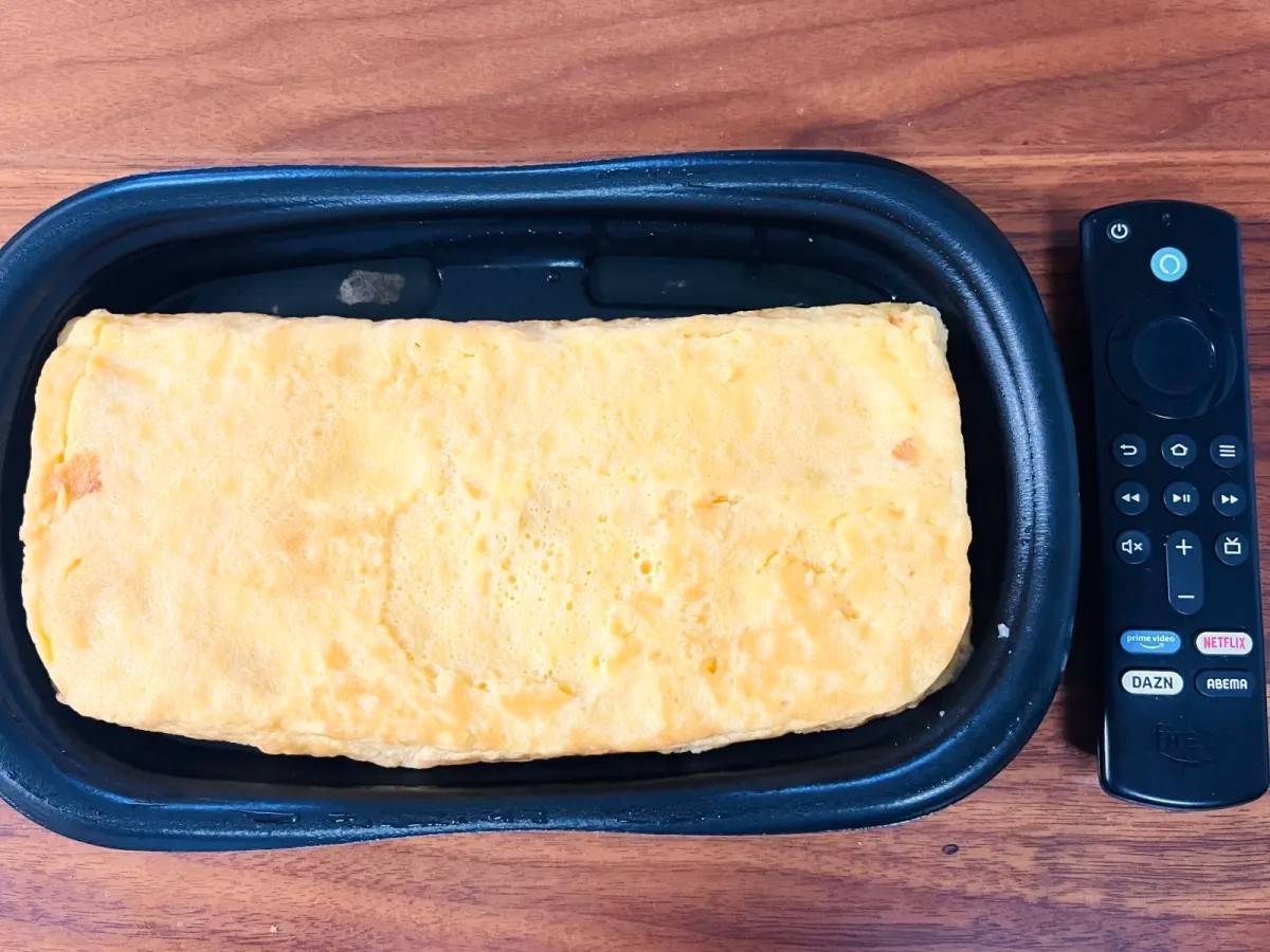 ふっくら分厚くて大きな玉子焼き！