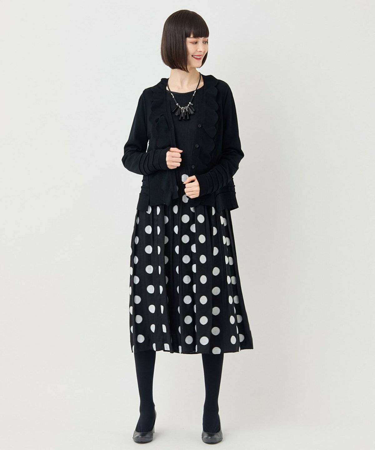 北欧ファッションの女性