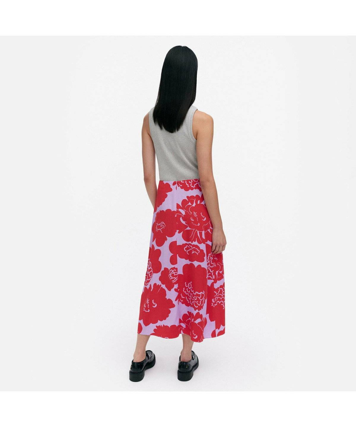 北欧ファッションの女性