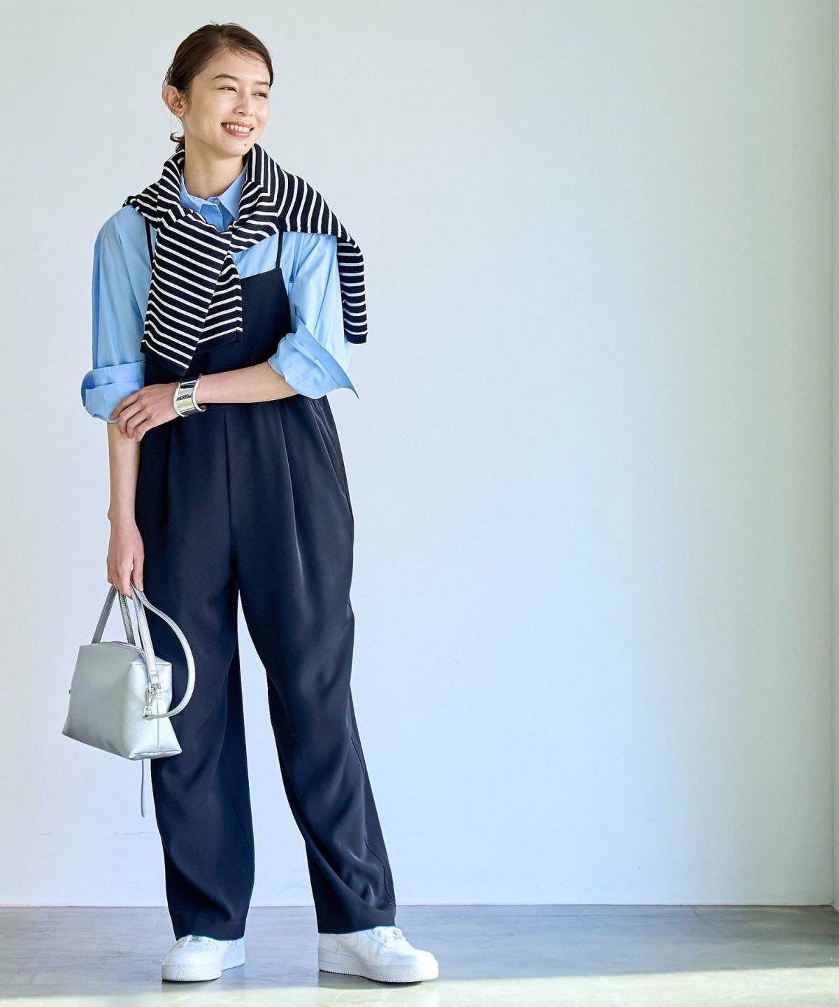 サロペットコーデ