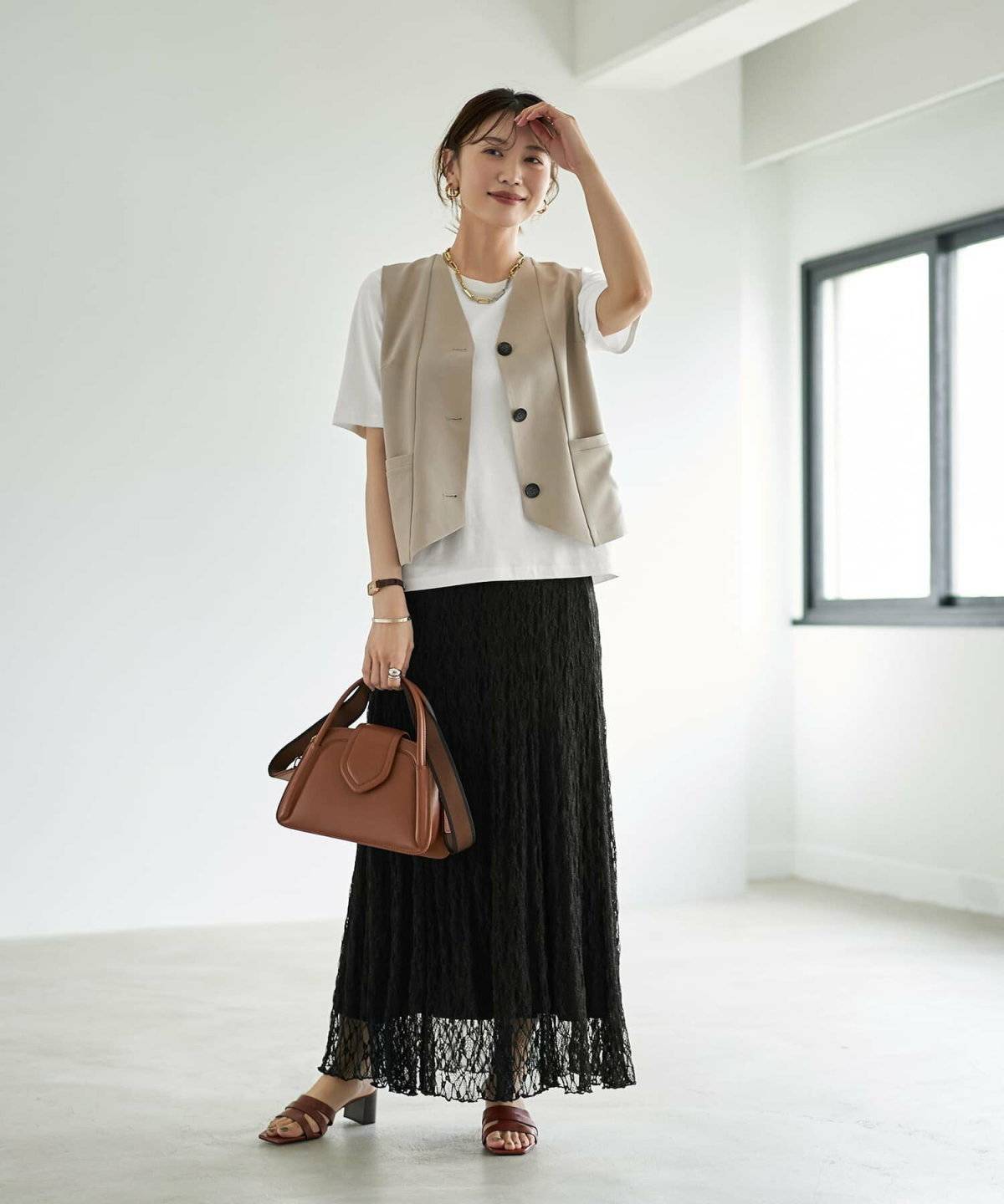 スカートコーデ