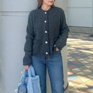  Mila Owen アルパカニットシャギーカーデジャケット 