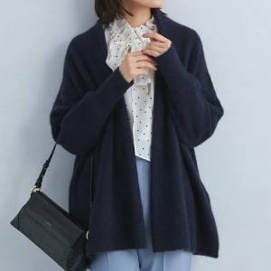  UNITED ARROWS LTD. OUTLET FOXブレンド ミドル ニット カーディガン 