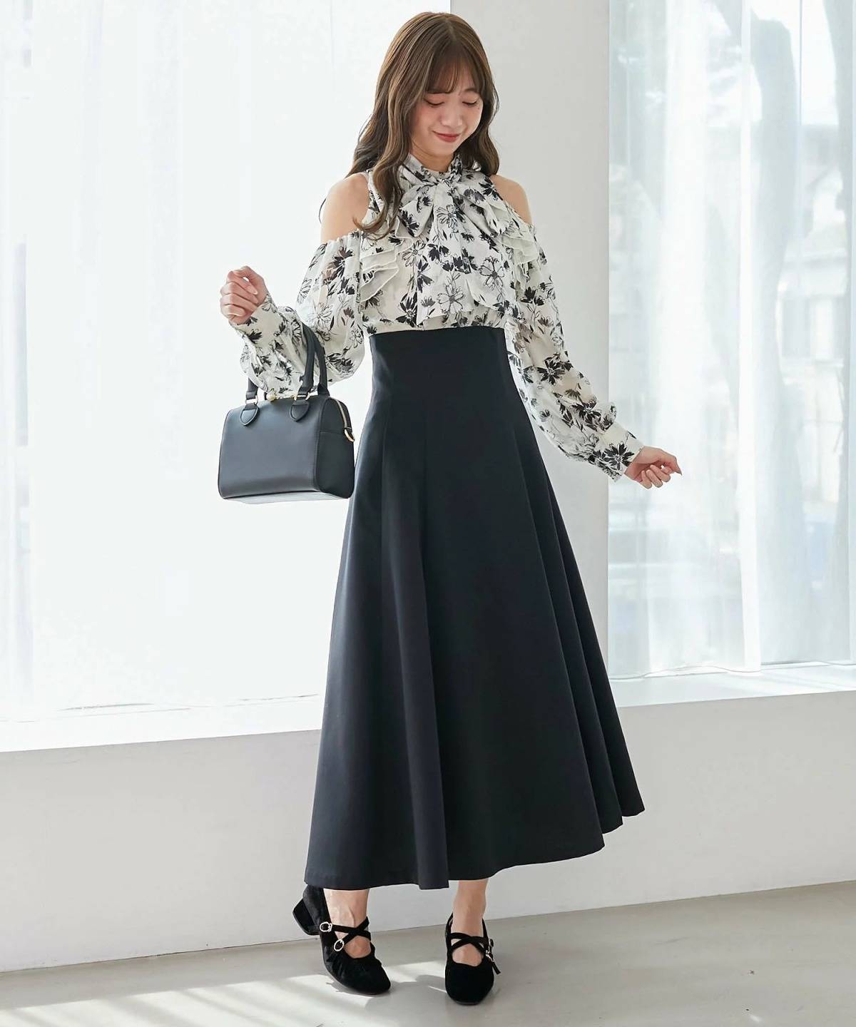 MAJESTIC LEGON 2wayアメスリウエストキュッとワンピ