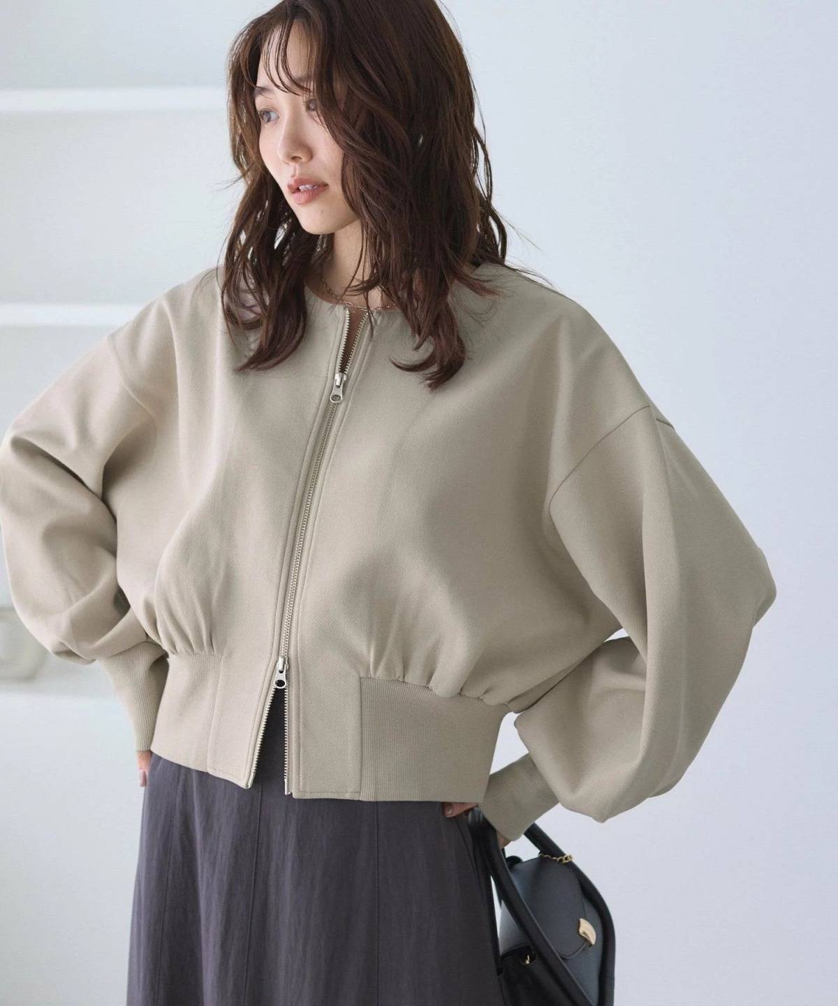 ROPE' PICNIC W-ZIPドルマンカットカーディガン