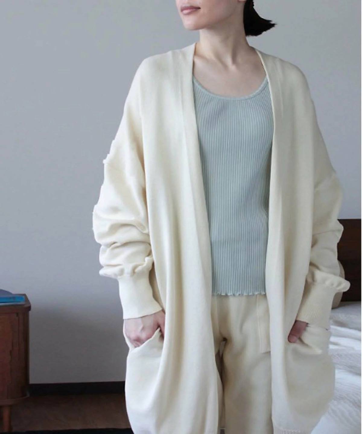 Magine ニットロングカーディガン