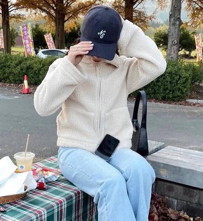 H&Mのボアジャケット