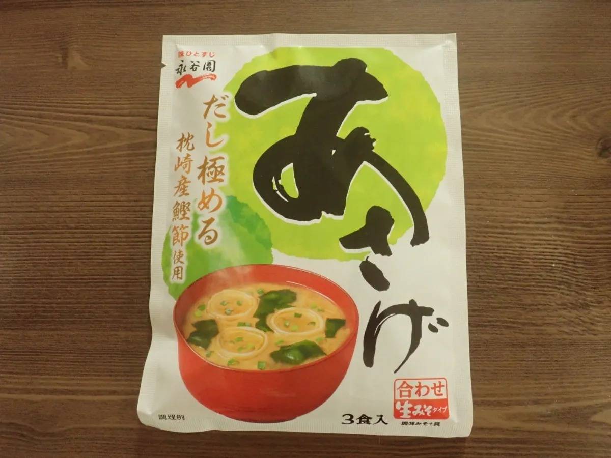 DAISO(ダイソー)：永谷園 生みそタイプ あさげ 3食