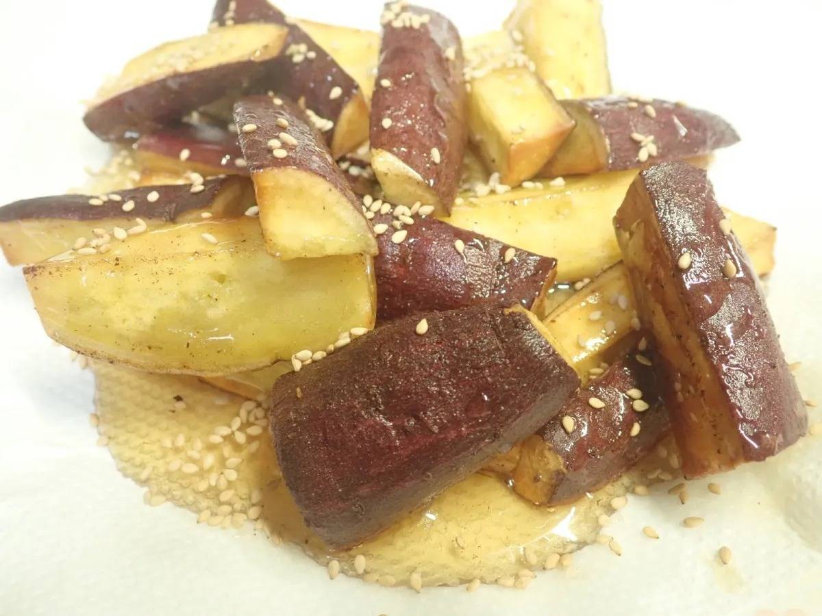 DAISO(ダイソー)：ポールスタア 桃花林 大学いものたれカレンダー90g