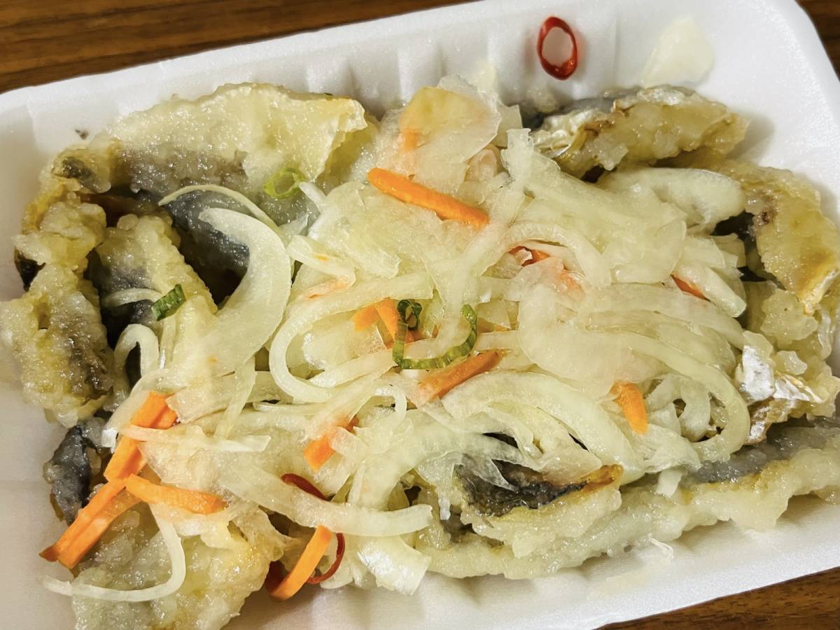 アジの切り身がたっぷり!